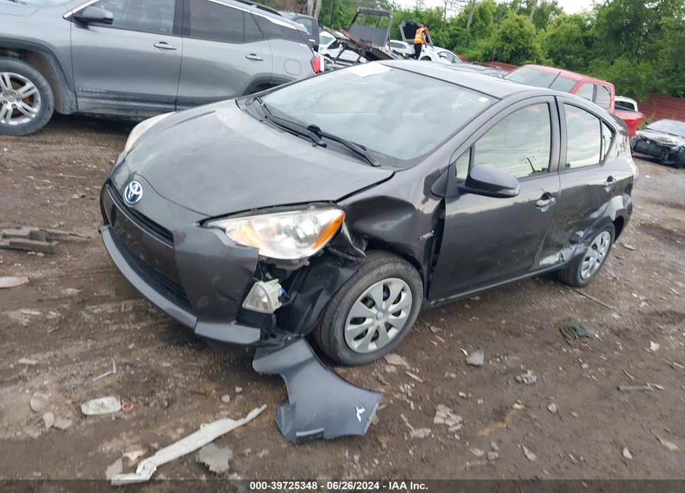 2012 TOYOTA PRIUS C ONE VIN: JTDKDTB30C1011228