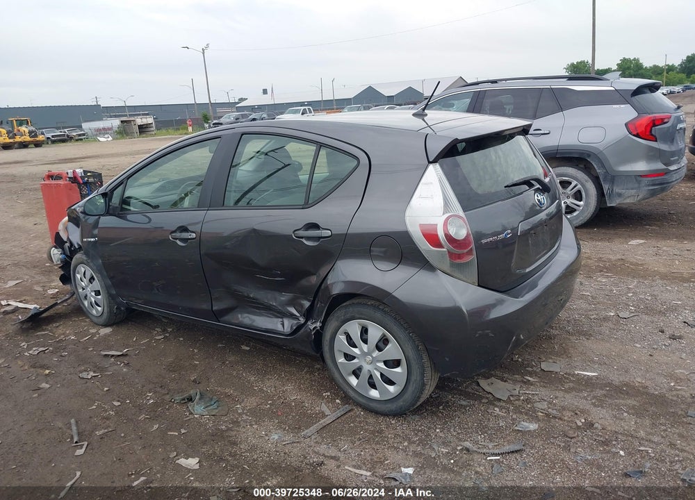 2012 TOYOTA PRIUS C ONE VIN: JTDKDTB30C1011228