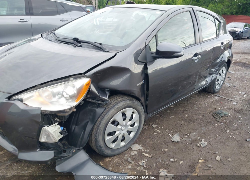 2012 TOYOTA PRIUS C ONE VIN: JTDKDTB30C1011228