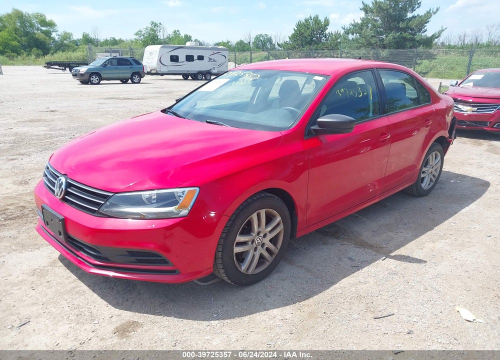 2015 VOLKSWAGEN JETTA 2.0L S VIN: 3VW2K7AJ5FM209689