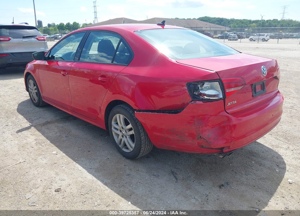 2015 VOLKSWAGEN JETTA 2.0L S VIN: 3VW2K7AJ5FM209689