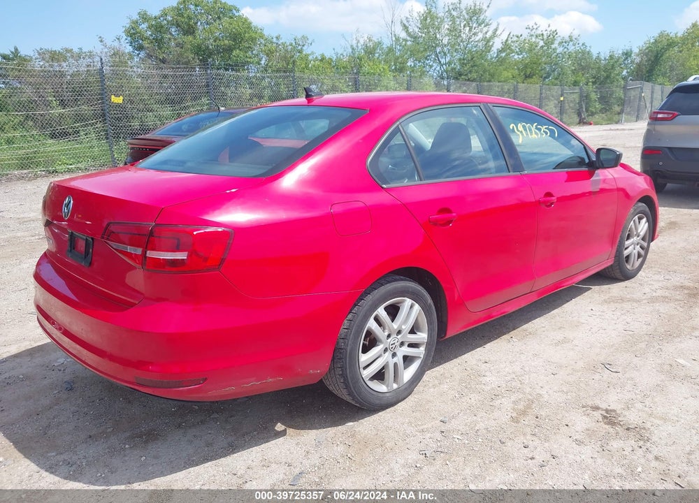 2015 VOLKSWAGEN JETTA 2.0L S VIN: 3VW2K7AJ5FM209689