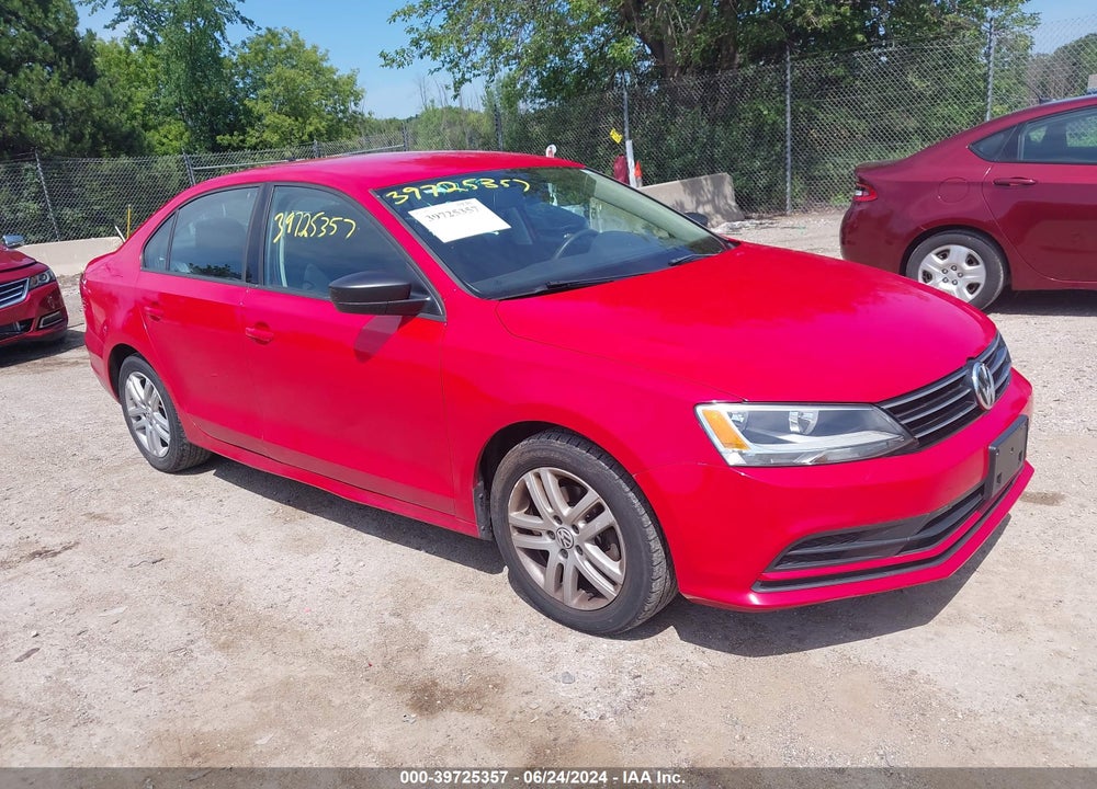 2015 VOLKSWAGEN JETTA 2.0L S VIN: 3VW2K7AJ5FM209689