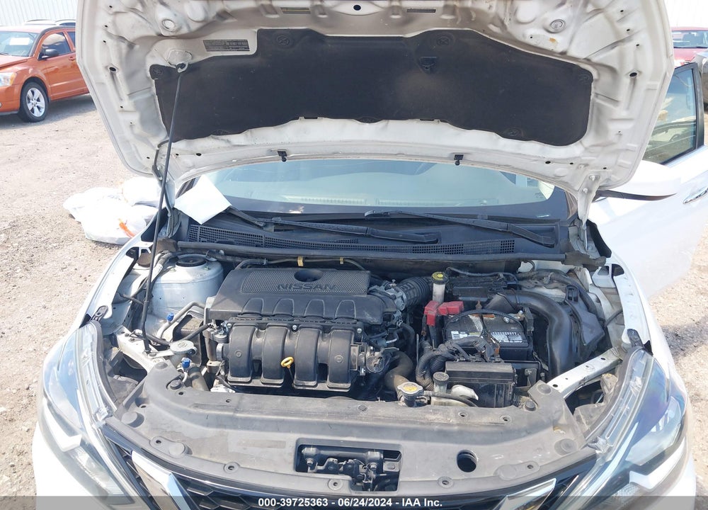 2017 NISSAN SENTRA S VIN: 3N1AB7AP8HY372886