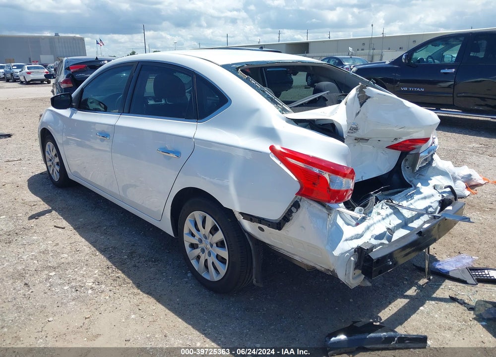 2017 NISSAN SENTRA S VIN: 3N1AB7AP8HY372886