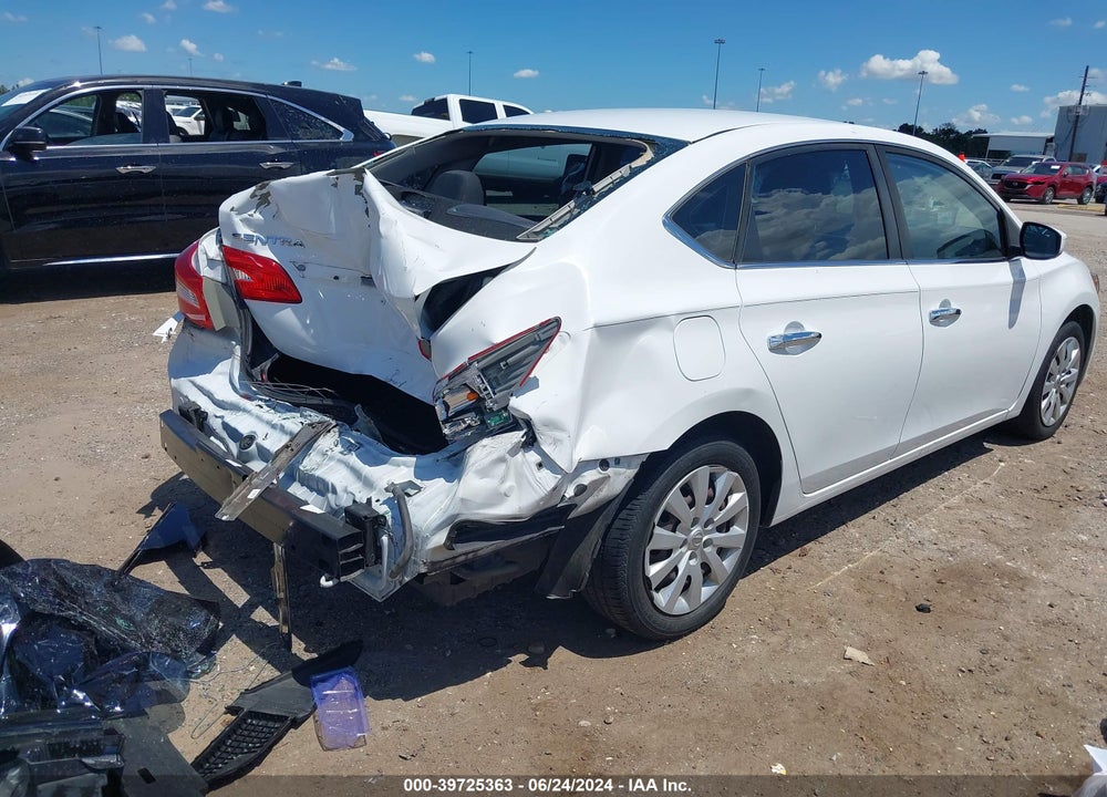 2017 NISSAN SENTRA S VIN: 3N1AB7AP8HY372886
