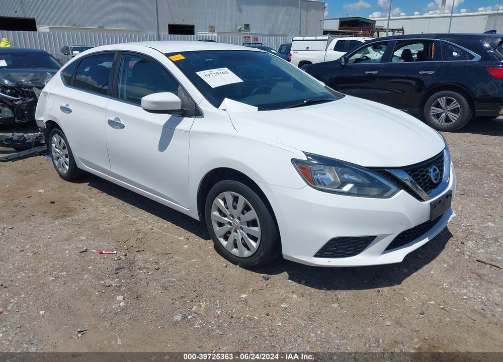 2017 NISSAN SENTRA S VIN: 3N1AB7AP8HY372886