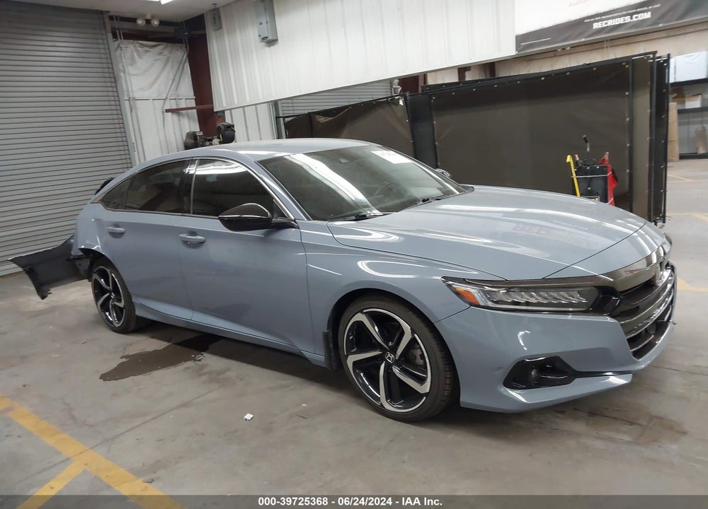 2021 HONDA ACCORD SPORT VIN: 1HGCV1F38MA007513