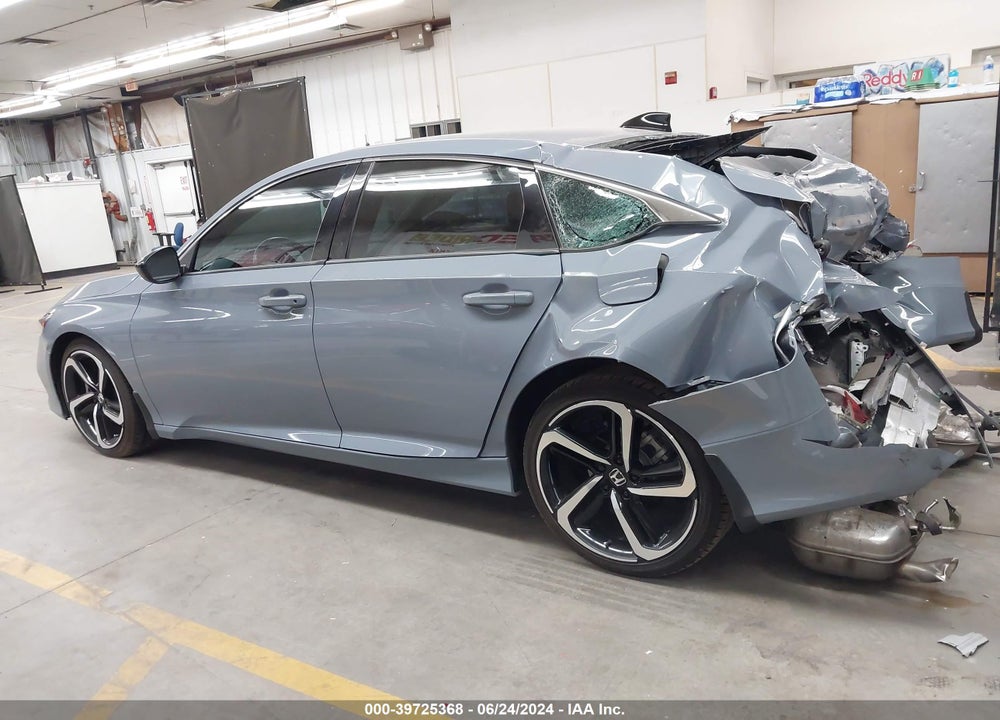 2021 HONDA ACCORD SPORT VIN: 1HGCV1F38MA007513