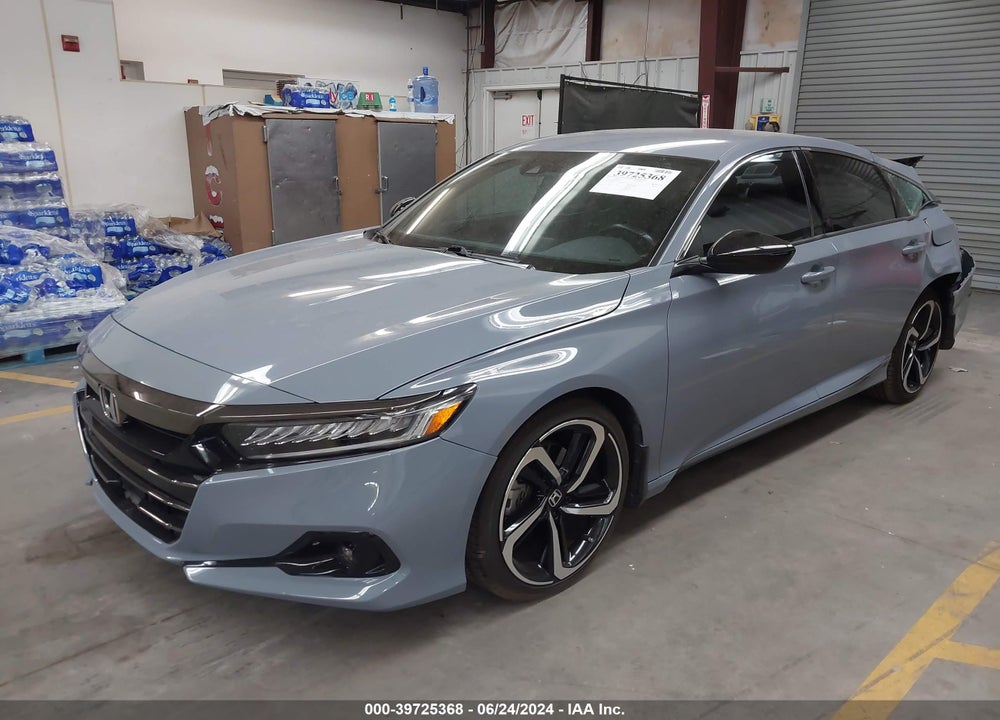 2021 HONDA ACCORD SPORT VIN: 1HGCV1F38MA007513