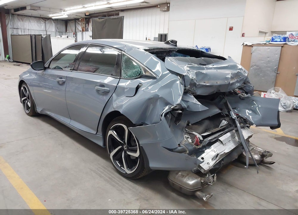 2021 HONDA ACCORD SPORT VIN: 1HGCV1F38MA007513