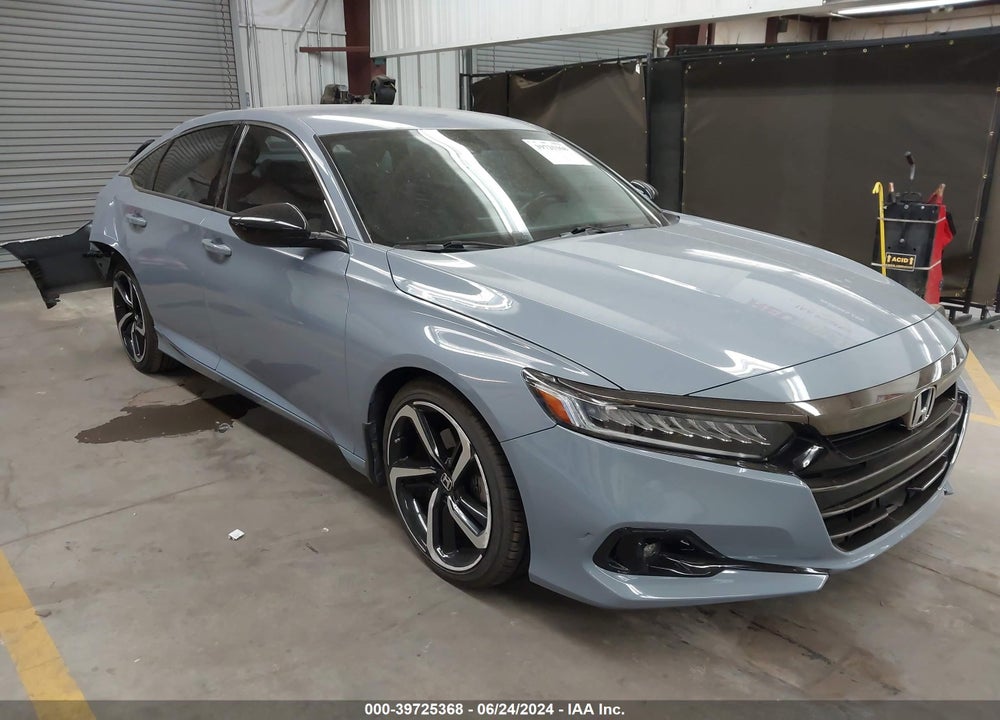2021 HONDA ACCORD SPORT VIN: 1HGCV1F38MA007513