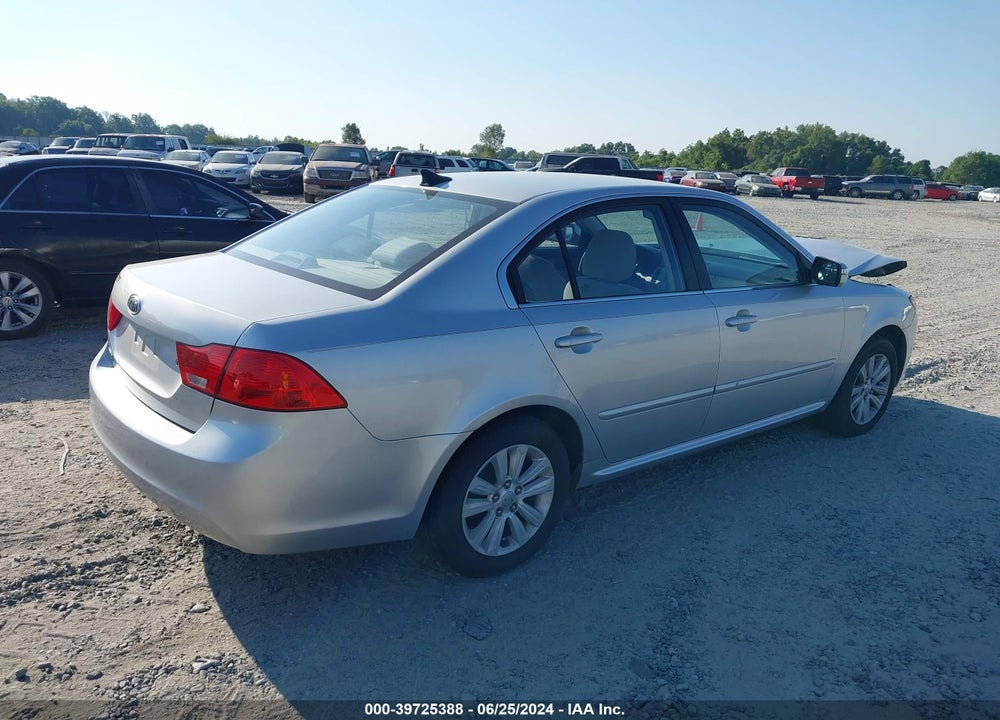 2010 KIA OPTIMA LX VIN: KNAGG4A84A5407245