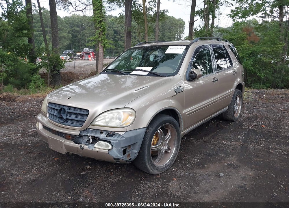 2002 MERCEDES-BENZ ML 320 VIN: 4JGAB54EX2A323448