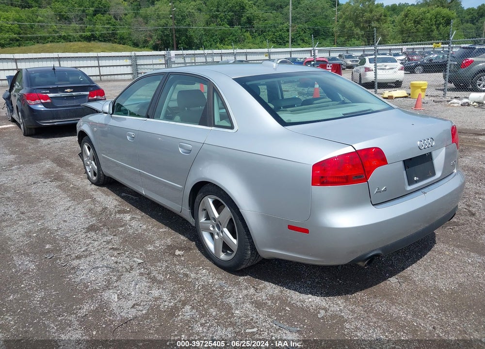 2005 AUDI A4 2.0T VIN: WAUDF68E75A450536