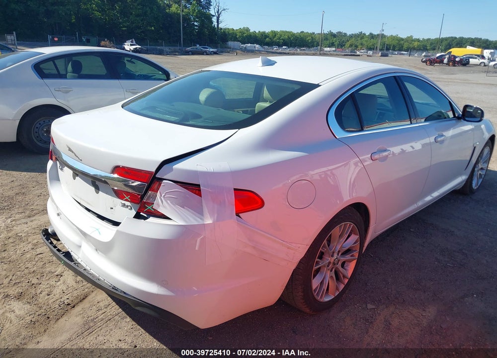 2013 JAGUAR XF V6 SC VIN: SAJWA0E75D8S62800