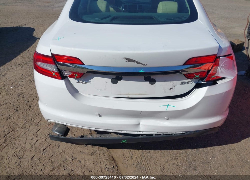2013 JAGUAR XF V6 SC VIN: SAJWA0E75D8S62800
