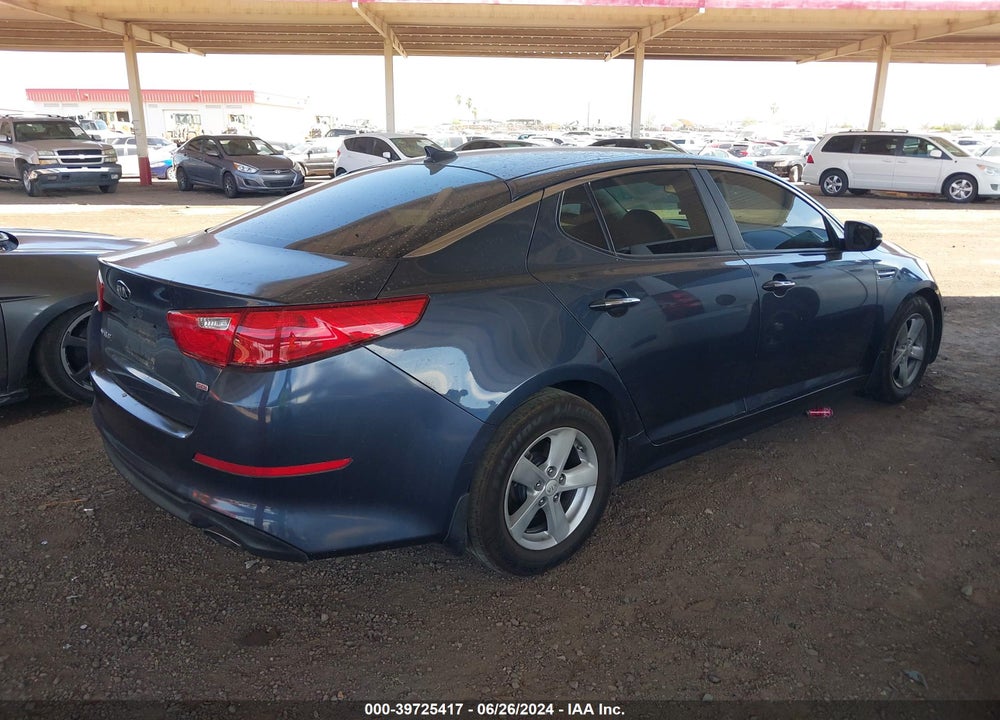2015 KIA OPTIMA LX VIN: KNAGM4A70F5562804