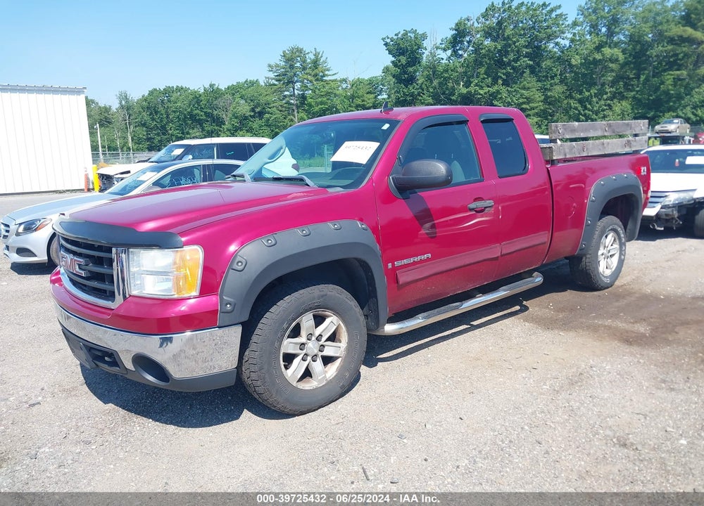 2007 GMC SIERRA 1500 SLE1 VIN: 2GTEK19J771651562