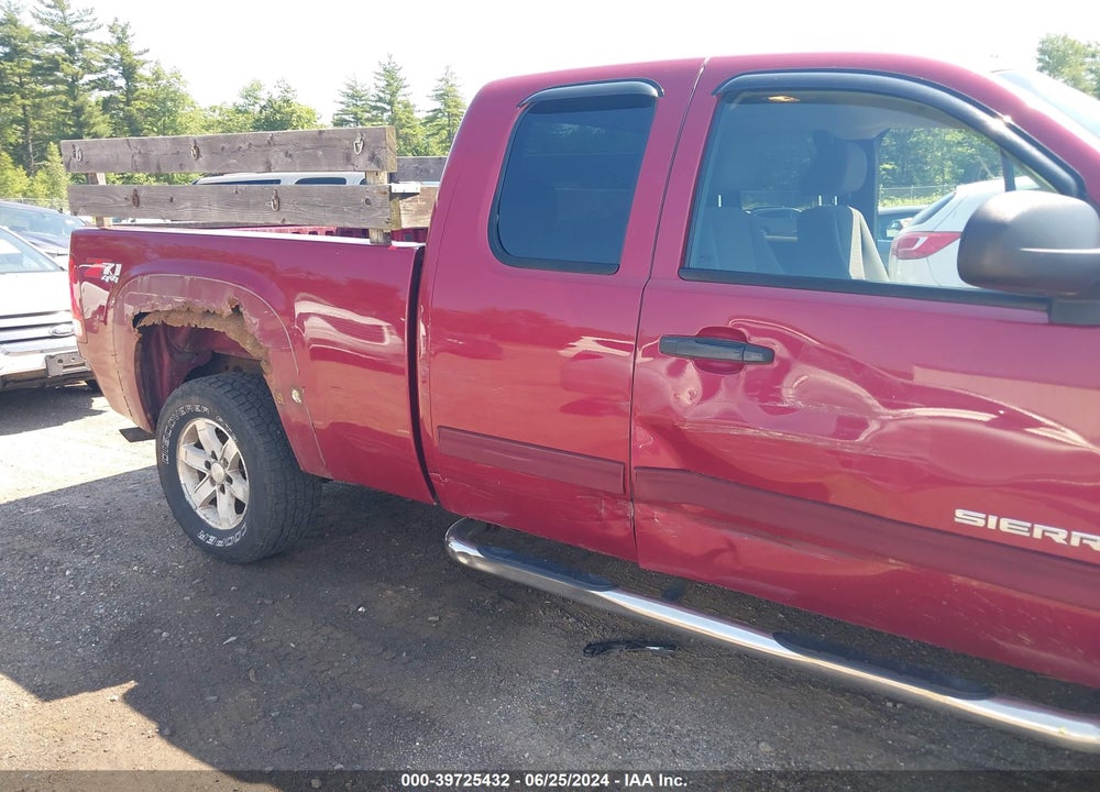 2007 GMC SIERRA 1500 SLE1 VIN: 2GTEK19J771651562