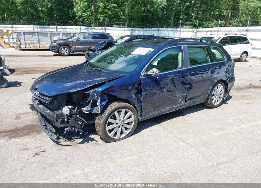 2014 VOLKSWAGEN JETTA SPORTWAGEN 2.0L TDI VIN: 3VWPL7AJ0EM612206