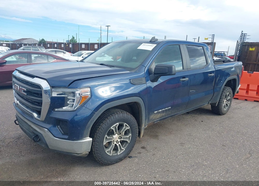 2021 GMC SIERRA 1500 4WD  SHORT BOX VIN: 1GTU9AEFXMZ233976