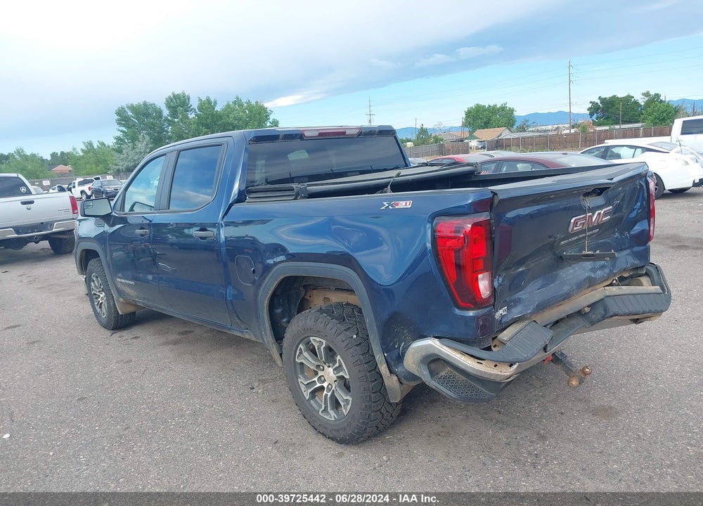 2021 GMC SIERRA 1500 4WD  SHORT BOX VIN: 1GTU9AEFXMZ233976