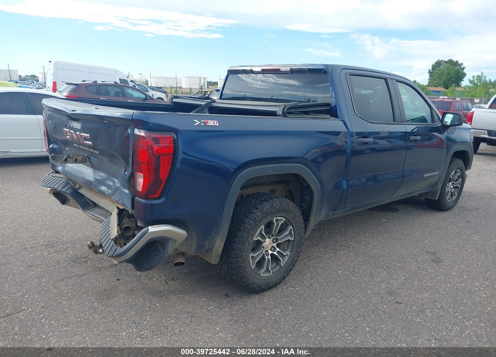 2021 GMC SIERRA 1500 4WD  SHORT BOX VIN: 1GTU9AEFXMZ233976