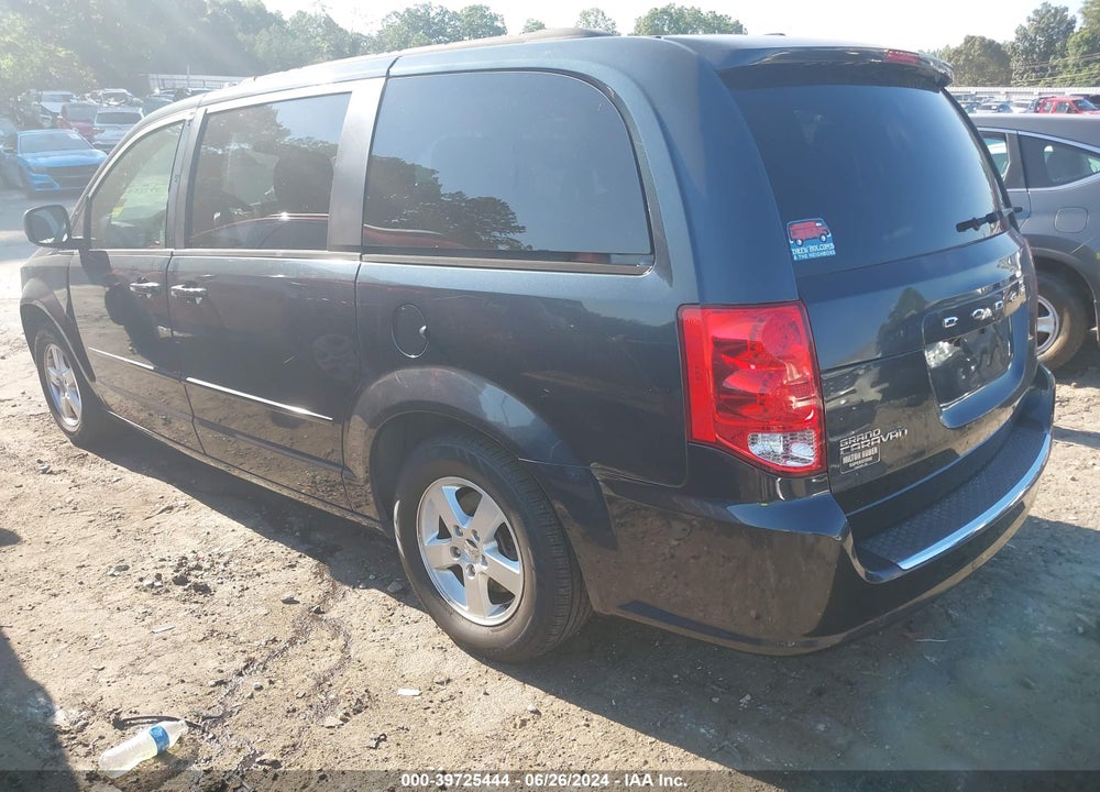 2013 DODGE GRAND CARAVAN SXT VIN: 2C4RDGCGXDR637177