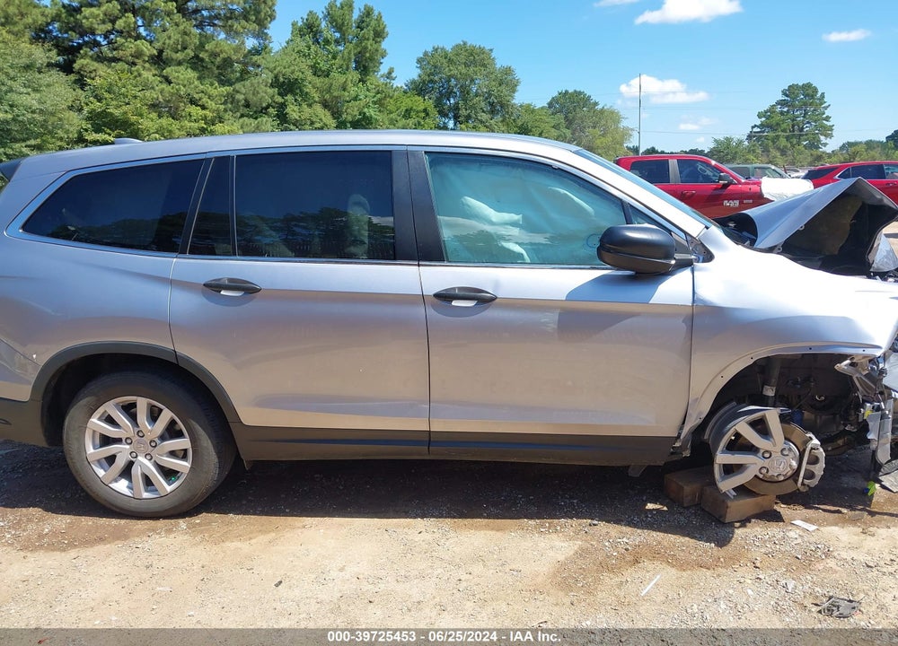 2021 HONDA PILOT AWD LX VIN: 5FNYF6H12MB020601