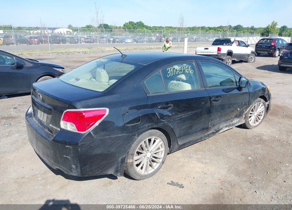 2012 SUBARU IMPREZA 2.0I PREMIUM VIN: JF1GJAD69CH006150