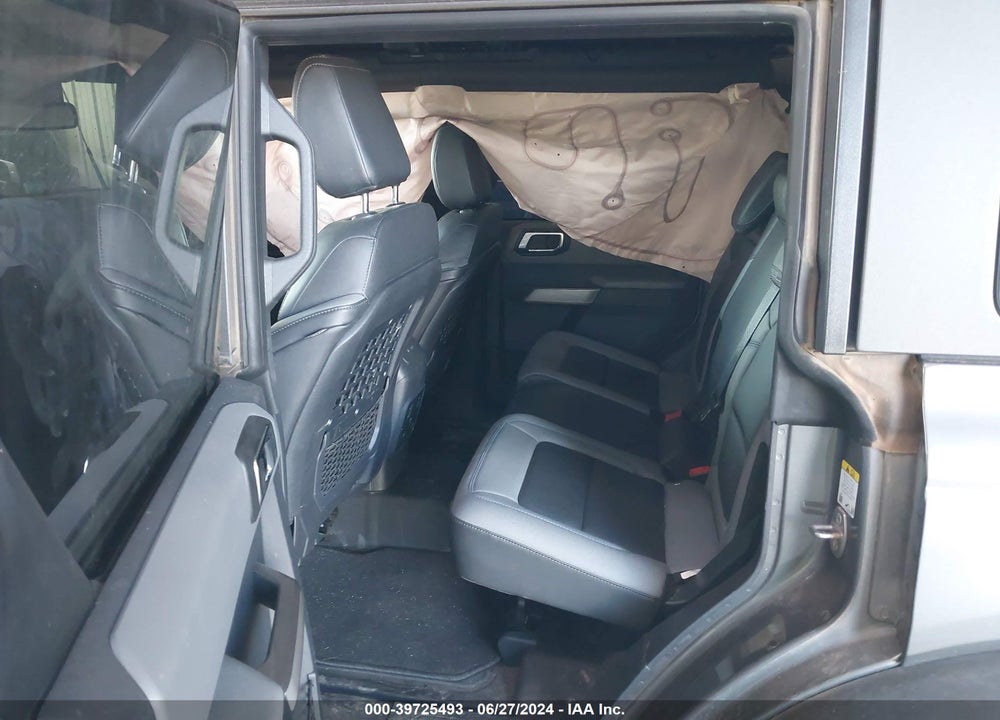 2022 FORD BRONCO BLACK DIAMOND VIN: 1FMEE5BP7NLB08745