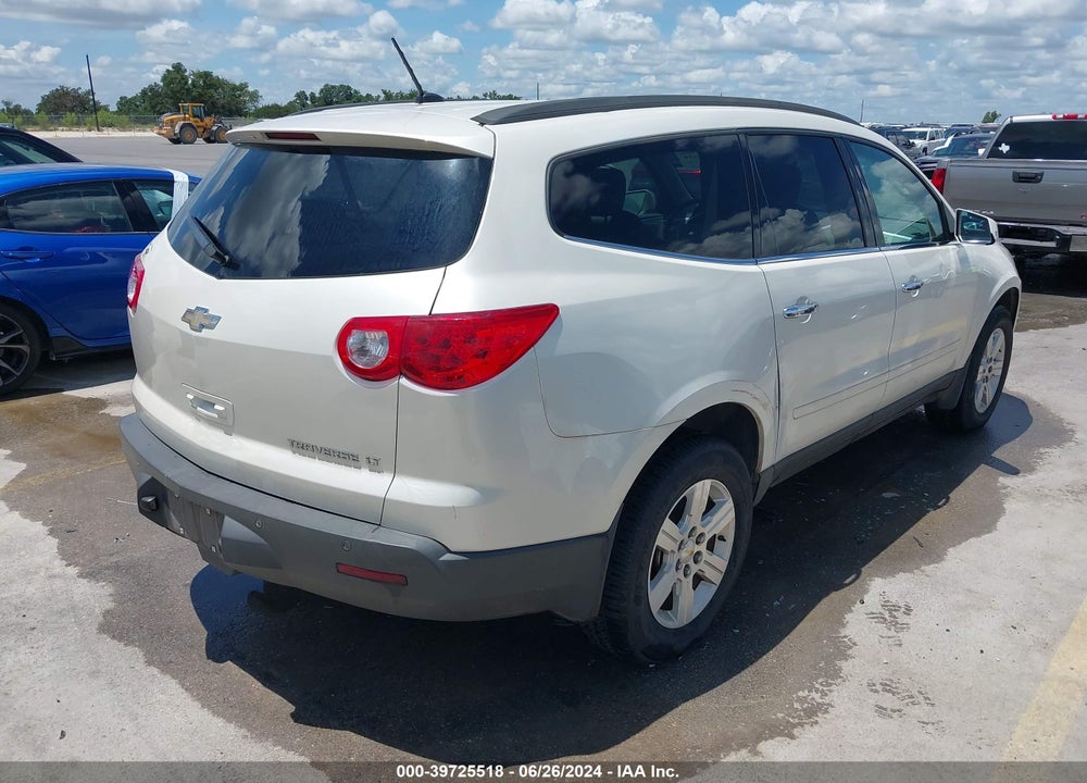 2012 CHEVROLET TRAVERSE 1LT VIN: 1GNKRGED2CJ244998