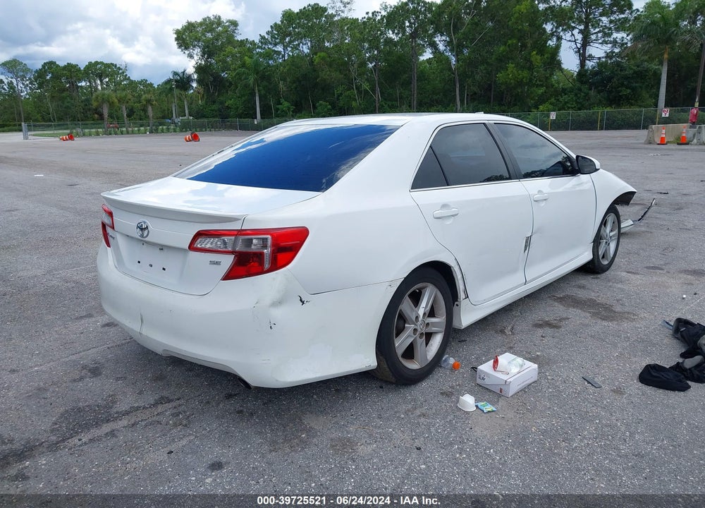 2014 TOYOTA CAMRY SE VIN: 4T1BF1FKXEU457660