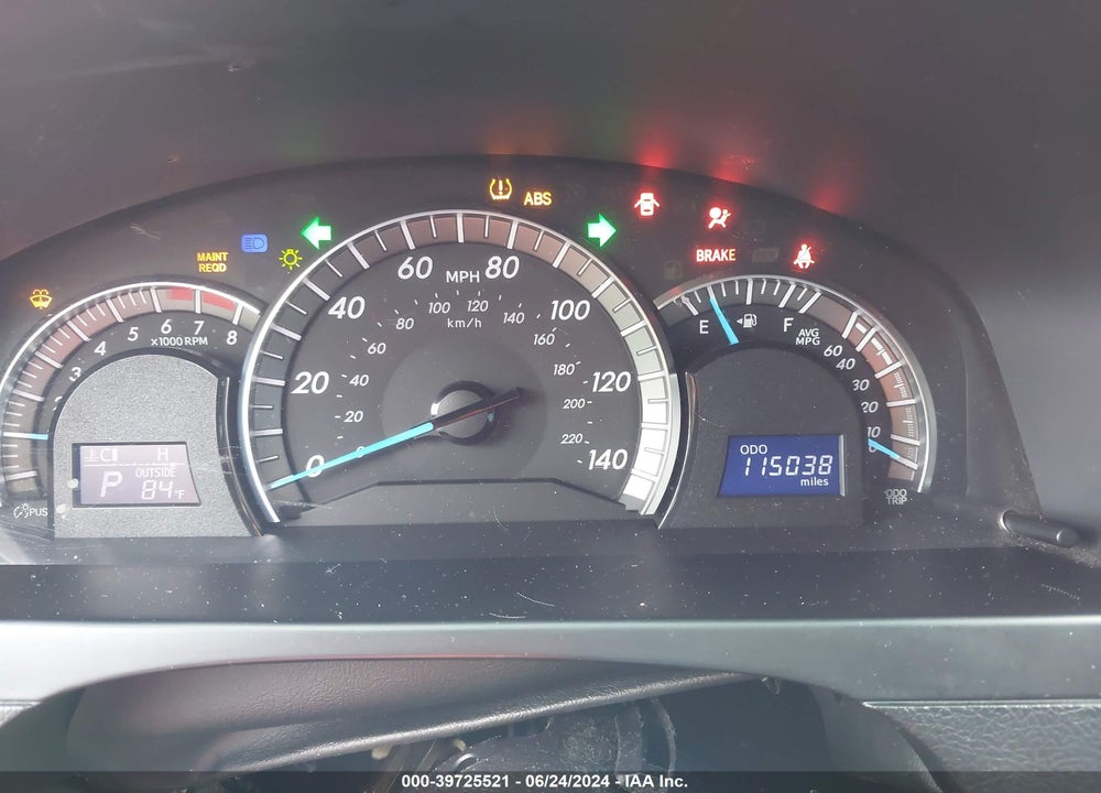 2014 TOYOTA CAMRY SE VIN: 4T1BF1FKXEU457660