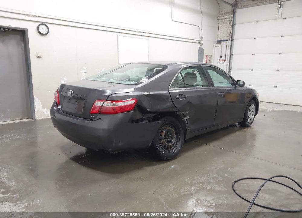 2008 TOYOTA CAMRY LE VIN: 4T4BE46K68R044455