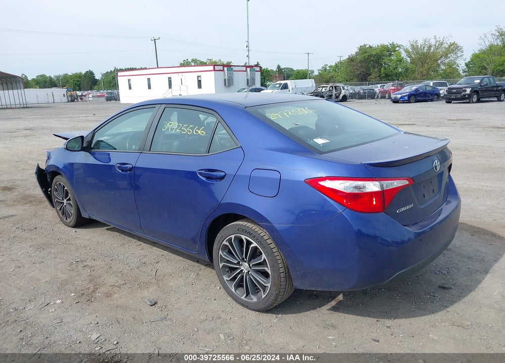 2014 TOYOTA COROLLA S PLUS VIN: 2T1BURHE5EC156808
