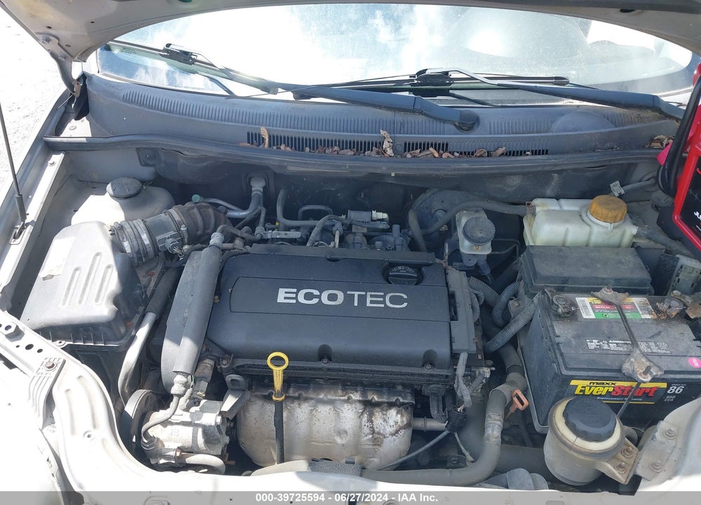 2011 CHEVROLET AVEO 1LT VIN: KL1TD5DE3BB129451