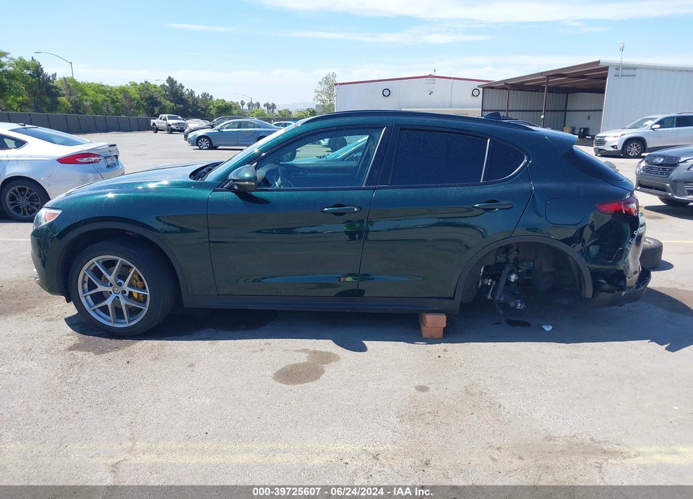 2019 ALFA ROMEO STELVIO TI SPORT AWD VIN: ZASPAKBN5K7C31607