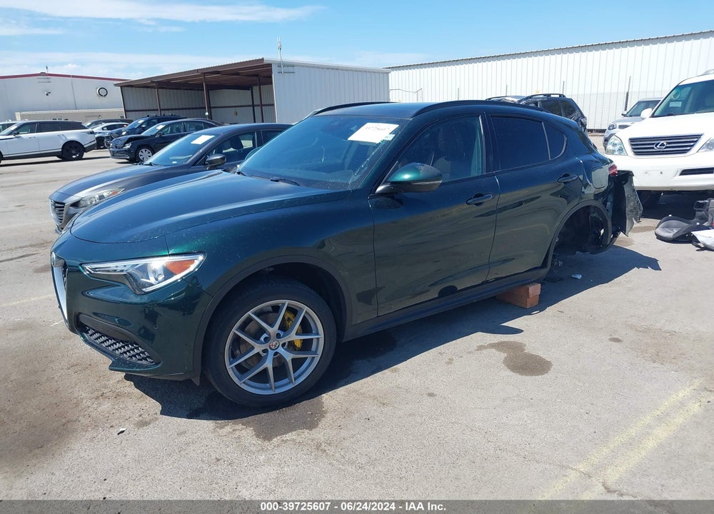 2019 ALFA ROMEO STELVIO TI SPORT AWD VIN: ZASPAKBN5K7C31607