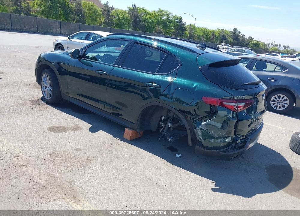 2019 ALFA ROMEO STELVIO TI SPORT AWD VIN: ZASPAKBN5K7C31607
