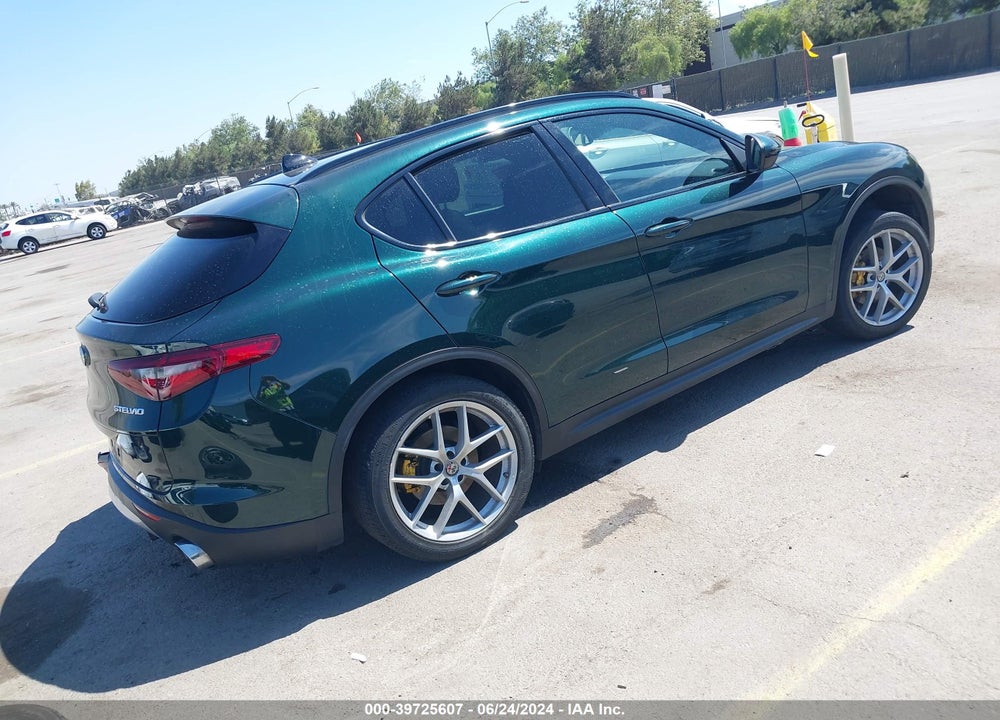 2019 ALFA ROMEO STELVIO TI SPORT AWD VIN: ZASPAKBN5K7C31607