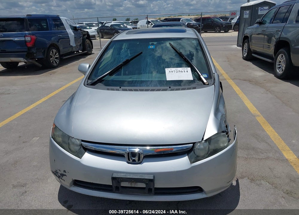 2006 HONDA CIVIC VIN: 1HGFA16896L091787