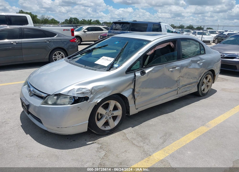 2006 HONDA CIVIC VIN: 1HGFA16896L091787