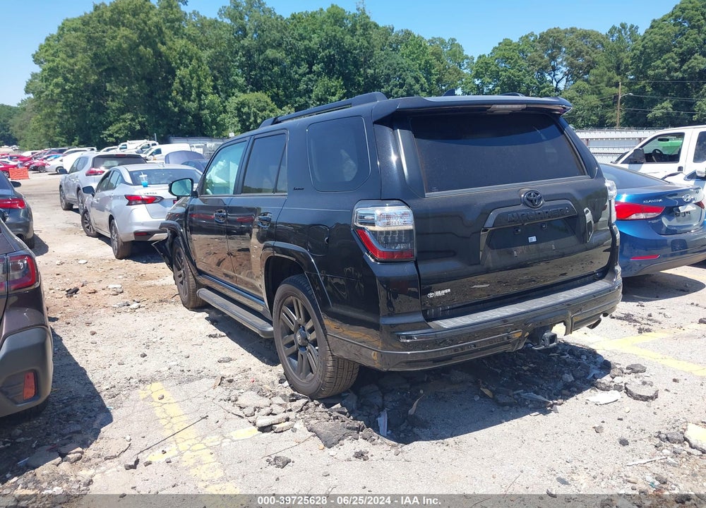 2019 TOYOTA 4RUNNER LIMITED NIGHTSHADE VIN: JTEBU5JR9K5718638
