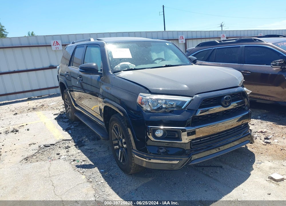 2019 TOYOTA 4RUNNER LIMITED NIGHTSHADE VIN: JTEBU5JR9K5718638