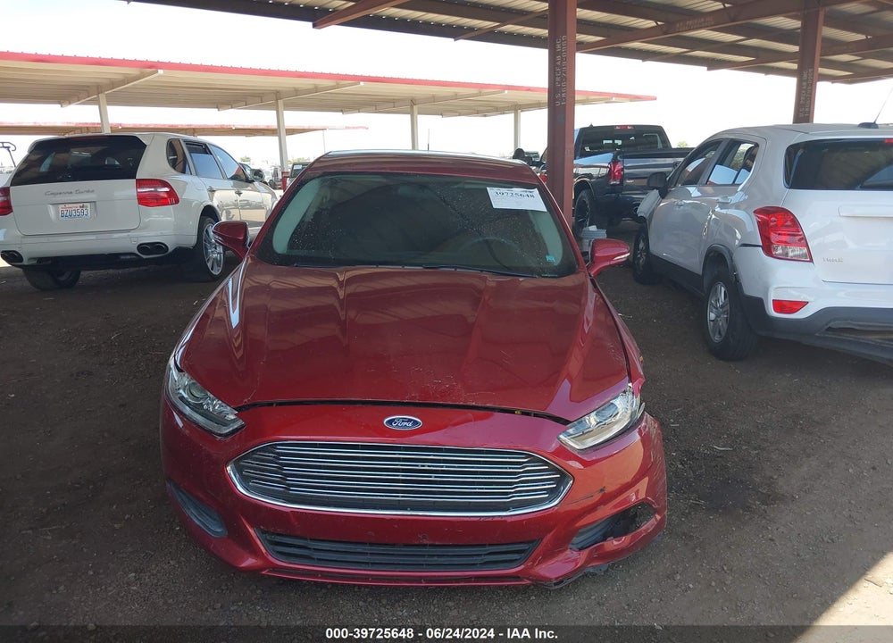 2016 FORD FUSION SE VIN: 3FA6P0H77GR194677