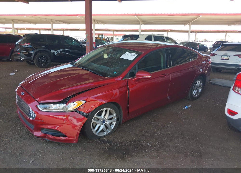 2016 FORD FUSION SE VIN: 3FA6P0H77GR194677
