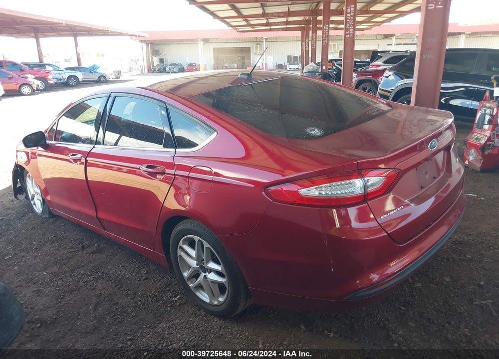 2016 FORD FUSION SE VIN: 3FA6P0H77GR194677