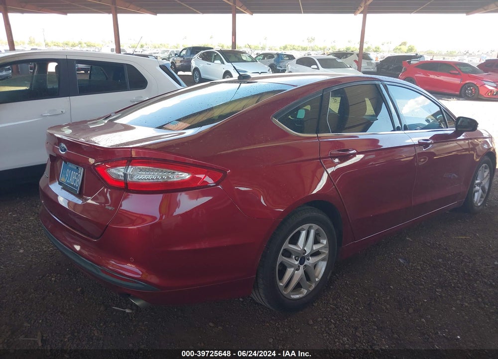 2016 FORD FUSION SE VIN: 3FA6P0H77GR194677